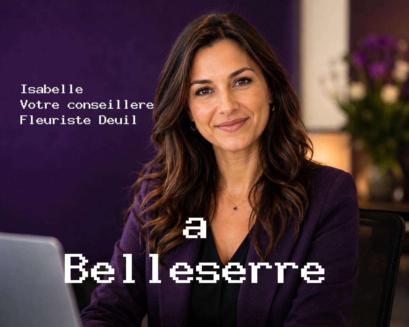 Isabelle, votre conseillère Fleuriste Deuil à Belleserre