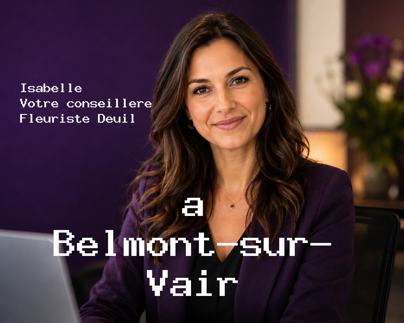 Isabelle, votre conseillère Fleuriste Deuil à Belmont-sur-Vair