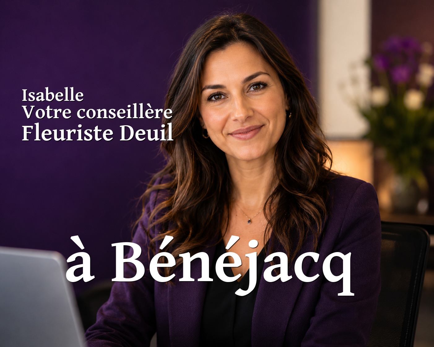 Isabelle, votre conseillère Fleuriste Deuil à Bénéjacq