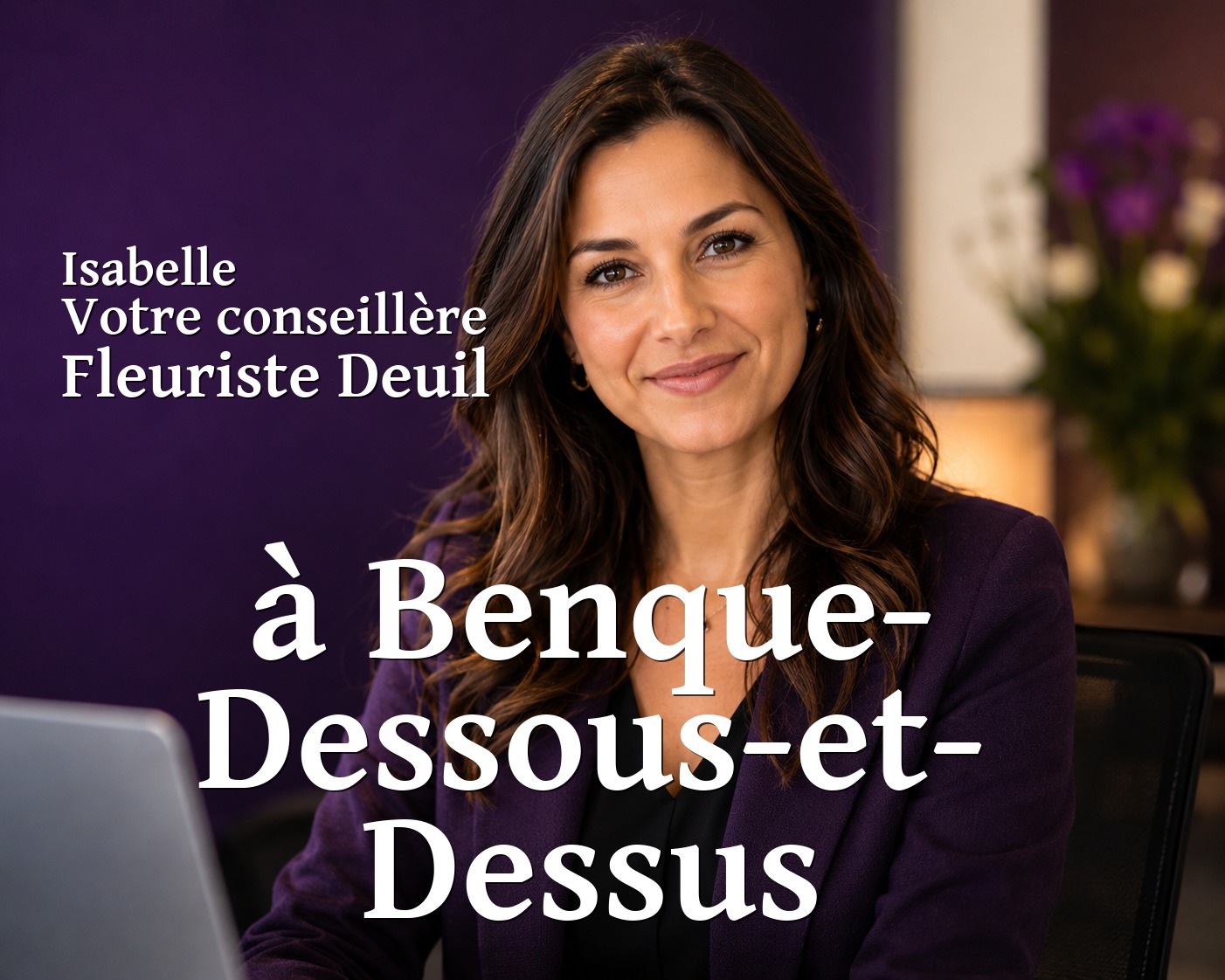 Isabelle, votre conseillère Fleuriste Deuil à Benque-Dessous-et-Dessus