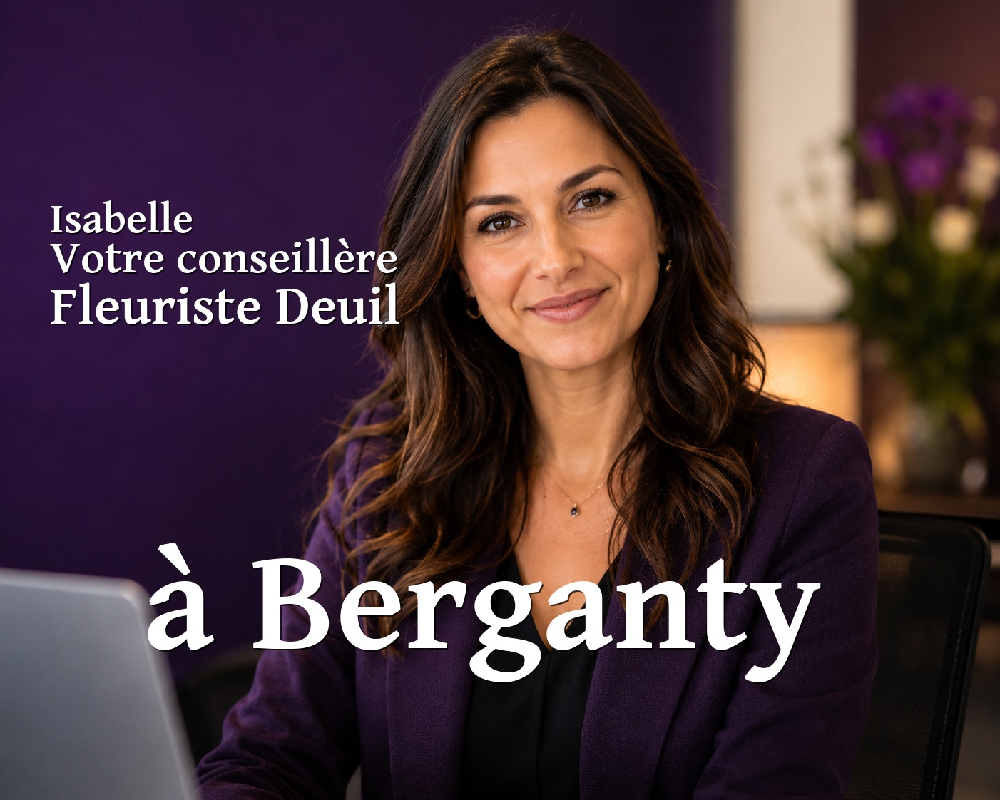 Isabelle, votre conseillère Fleuriste Deuil à Berganty