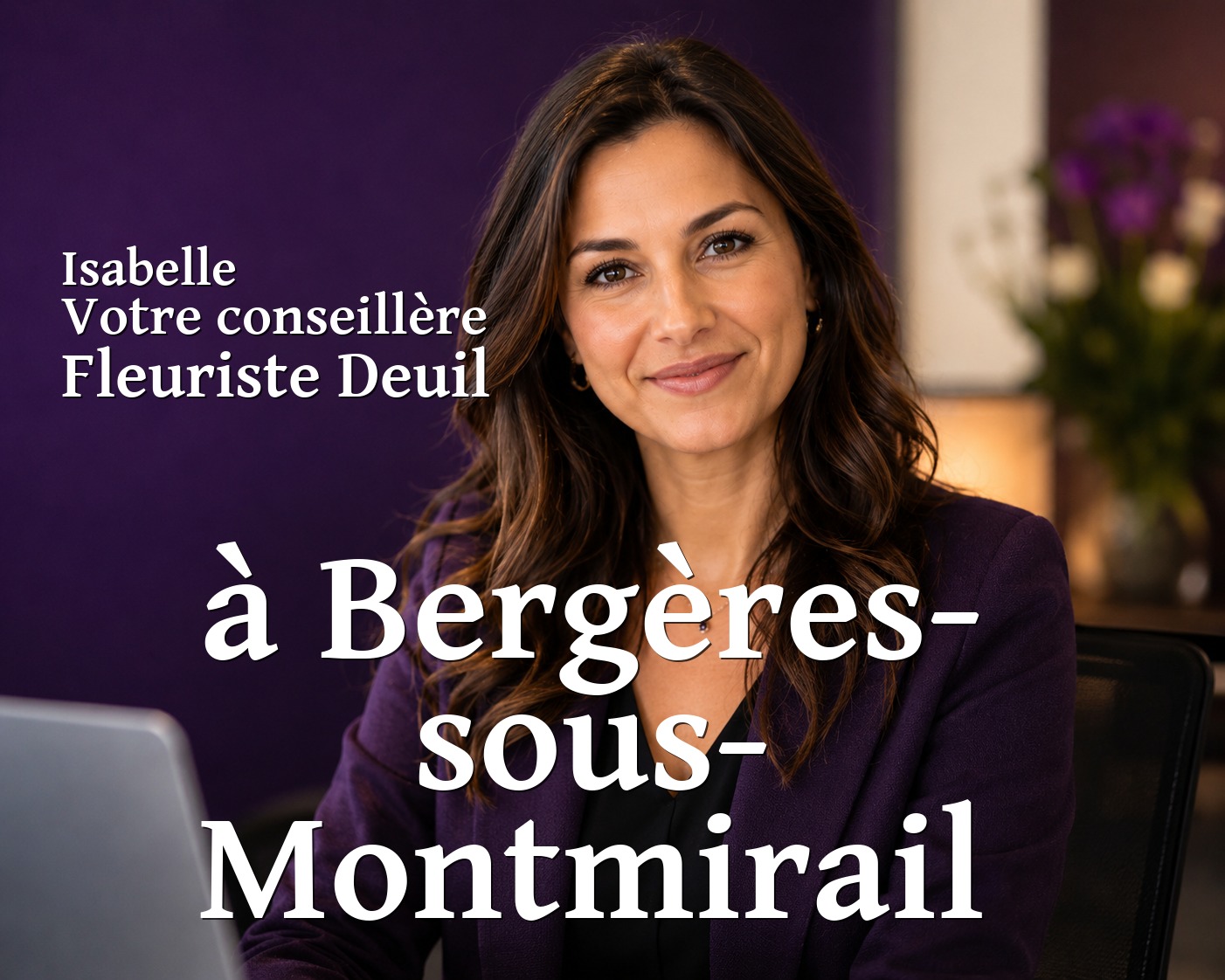 Isabelle, votre conseillère Fleuriste Deuil à Bergères-sous-Montmirail