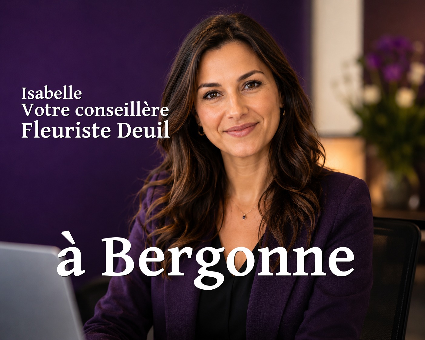 Isabelle, votre conseillère Fleuriste Deuil à Bergonne