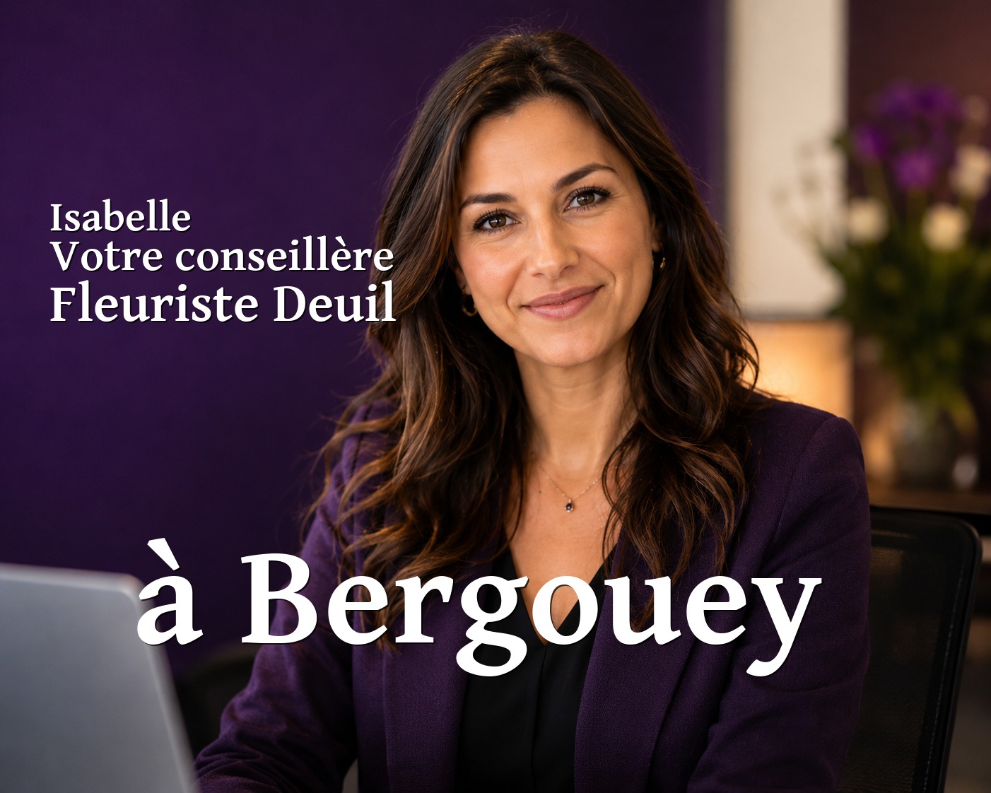 Isabelle, votre conseillère Fleuriste Deuil à Bergouey
