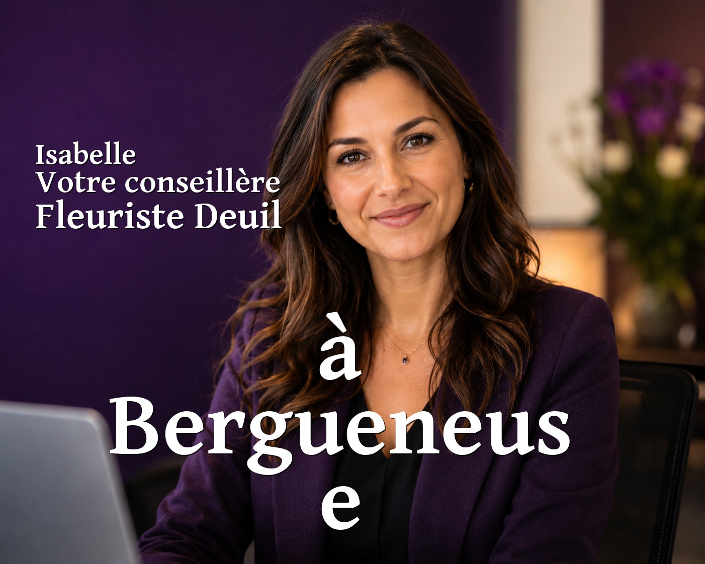 Isabelle, votre conseillère Fleuriste Deuil à Bergueneuse