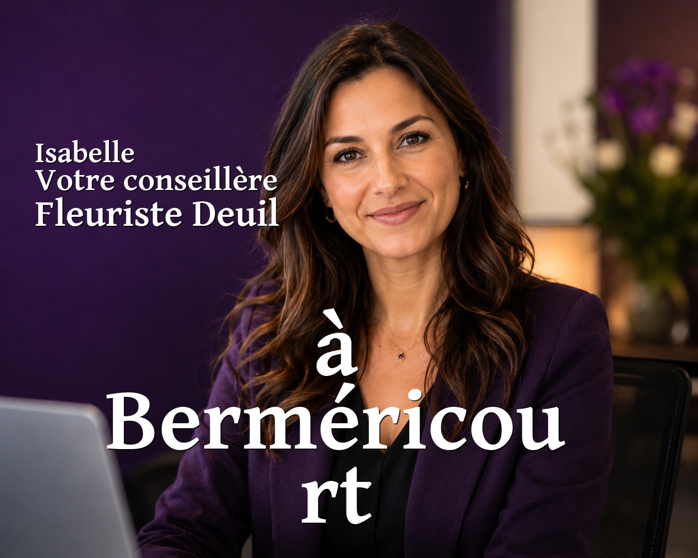 Isabelle, votre conseillère Fleuriste Deuil à Berméricourt