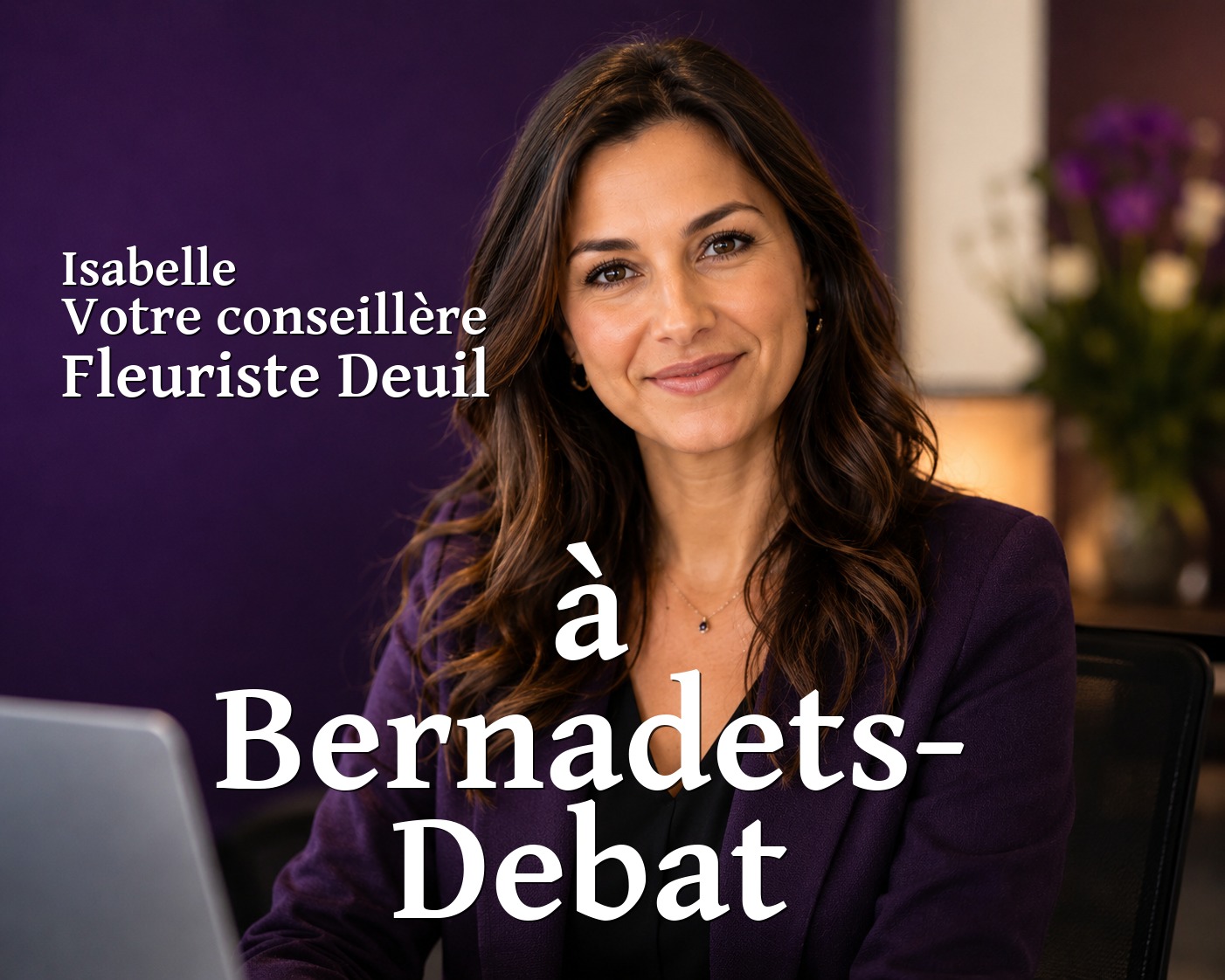 Isabelle, votre conseillère Fleuriste Deuil à Bernadets-Debat