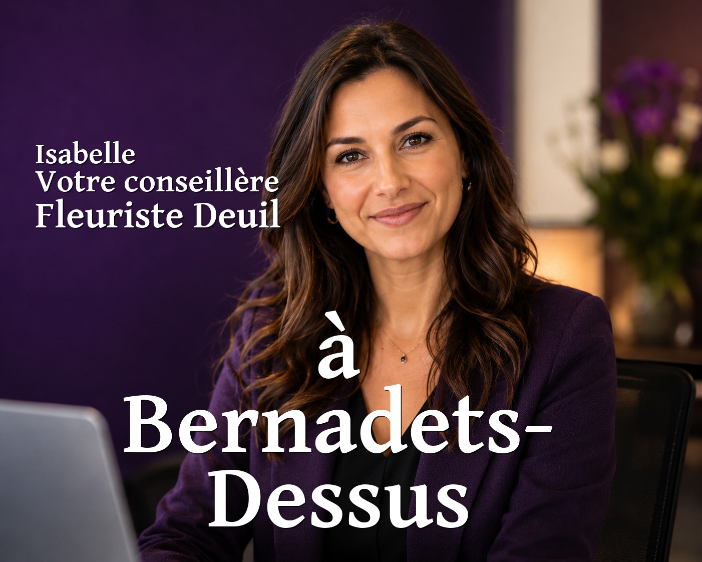 Isabelle, votre conseillère Fleuriste Deuil à Bernadets-Dessus