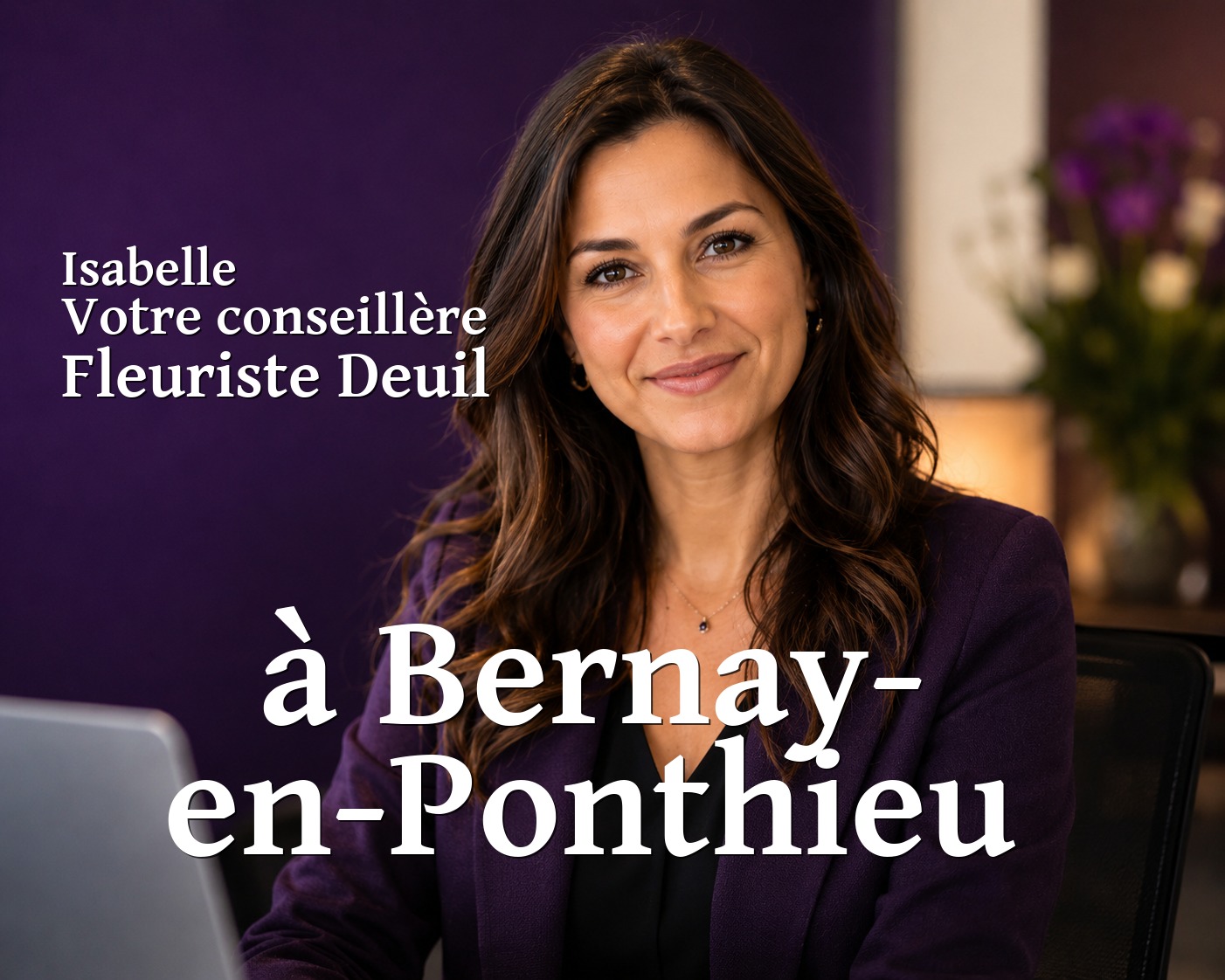 Isabelle, votre conseillère Fleuriste Deuil à Bernay-en-Ponthieu