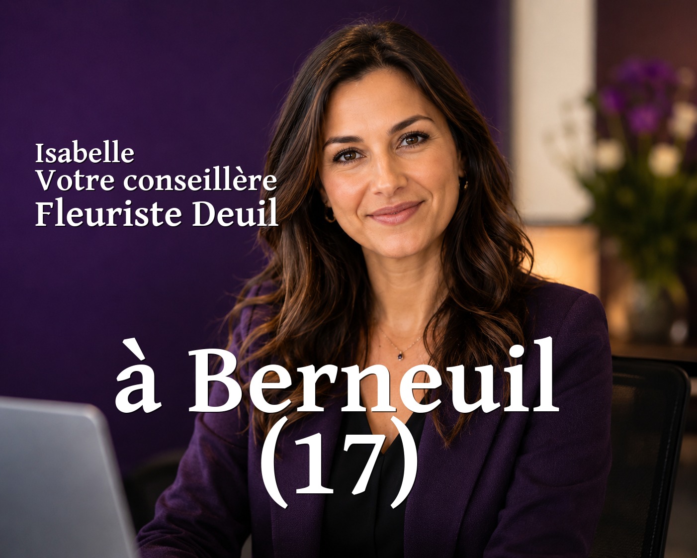 Isabelle, votre conseillère Fleuriste Deuil à Berneuil (17)