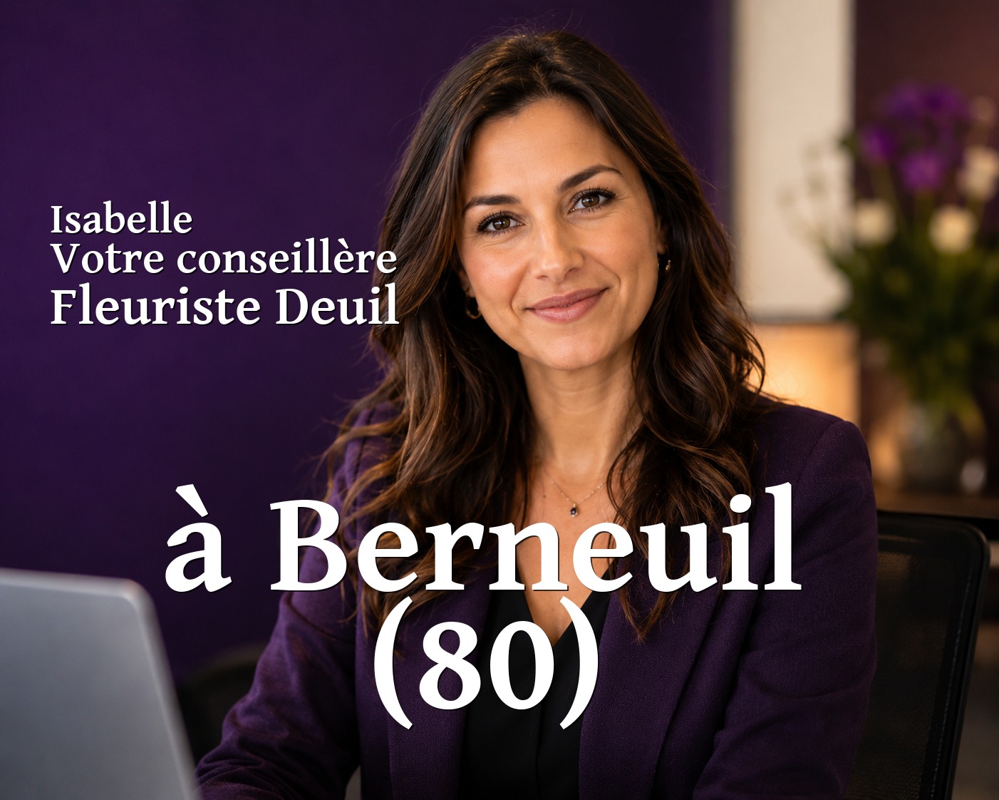 Isabelle, votre conseillère Fleuriste Deuil à Berneuil (80)