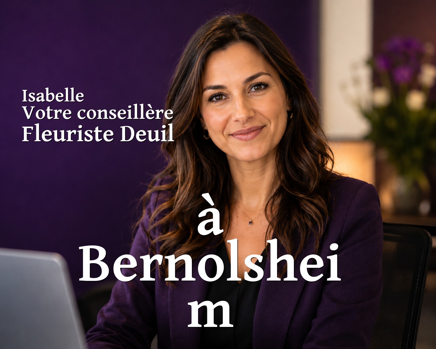 Isabelle, votre conseillère Fleuriste Deuil à Bernolsheim
