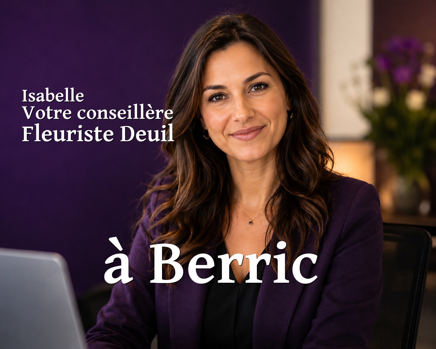 Isabelle, votre conseillère Fleuriste Deuil à Berric