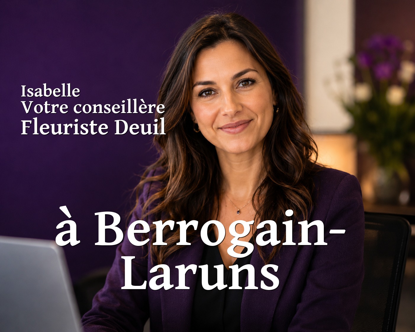 Isabelle, votre conseillère Fleuriste Deuil à Berrogain-Laruns