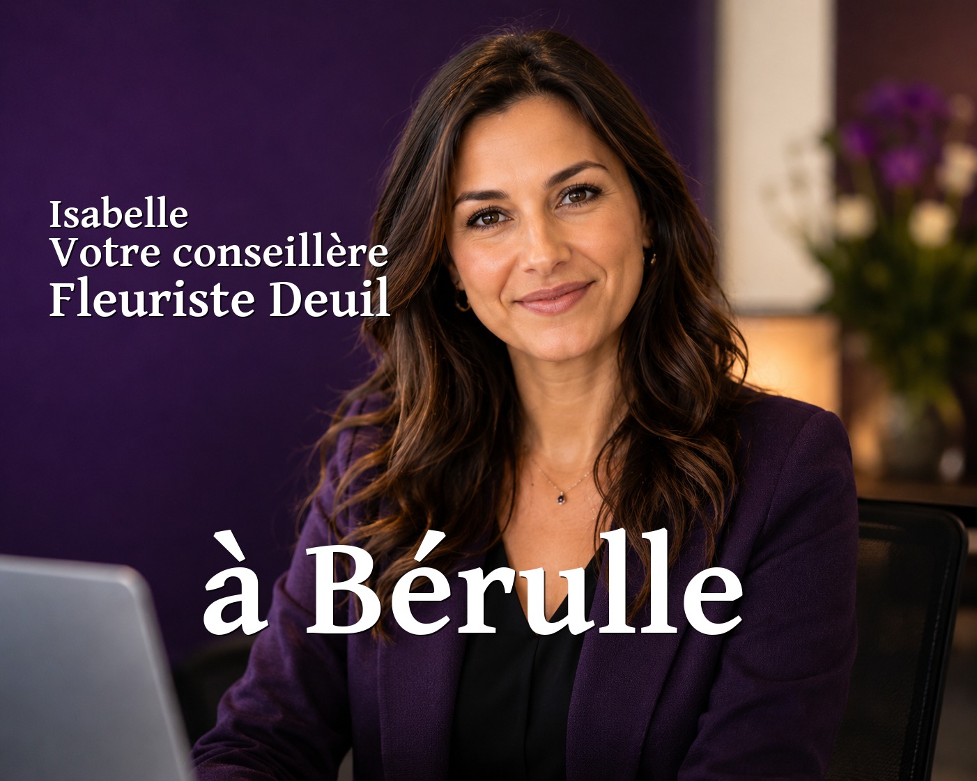 Isabelle, votre conseillère Fleuriste Deuil à Bérulle