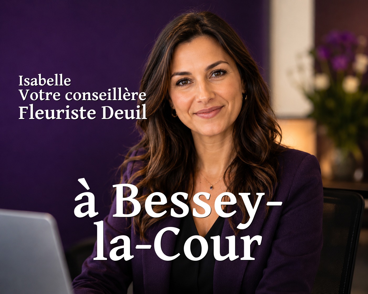 Isabelle, votre conseillère Fleuriste Deuil à Bessey-la-Cour