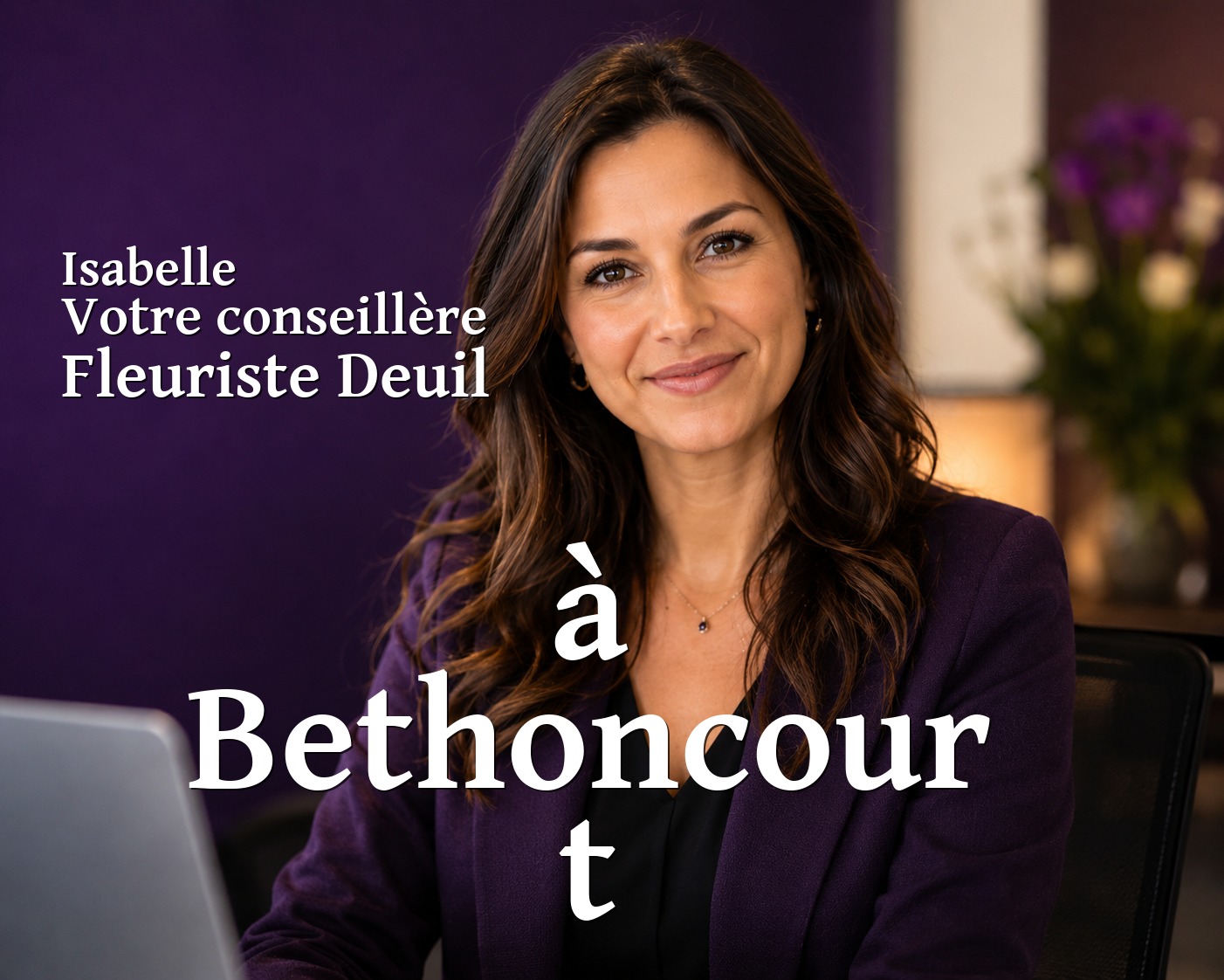 Isabelle, votre conseillère Fleuriste Deuil à Bethoncourt