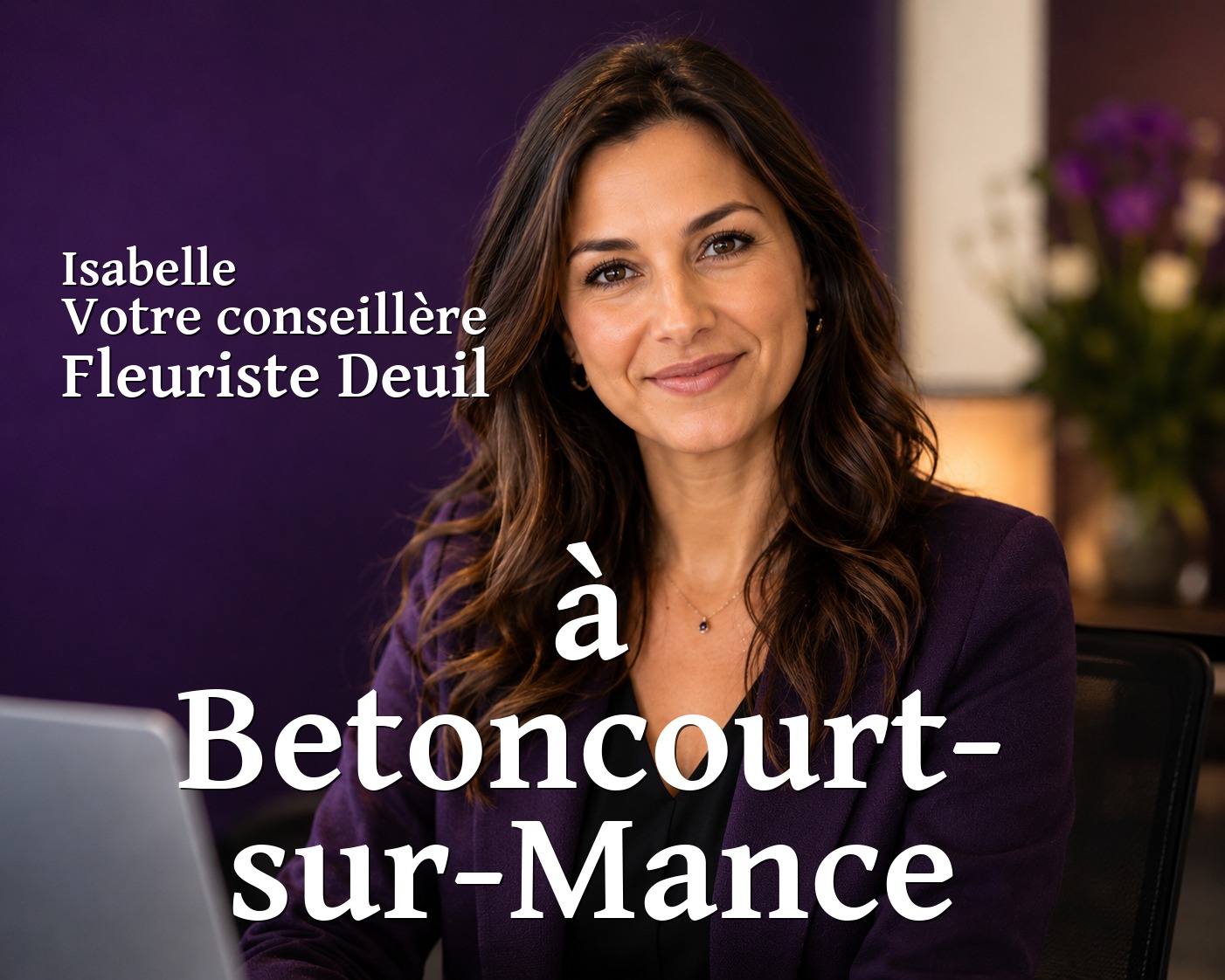 Isabelle, votre conseillère Fleuriste Deuil à Betoncourt-sur-Mance