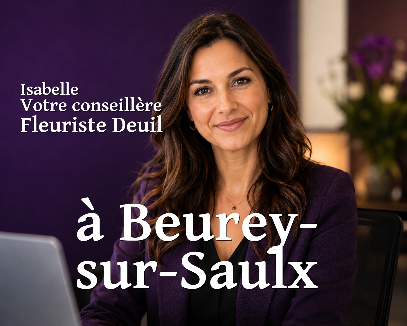 Isabelle, votre conseillère Fleuriste Deuil à Beurey-sur-Saulx