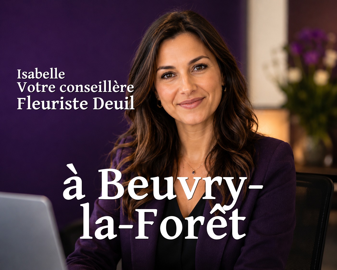 Isabelle, votre conseillère Fleuriste Deuil à Beuvry-la-Forêt