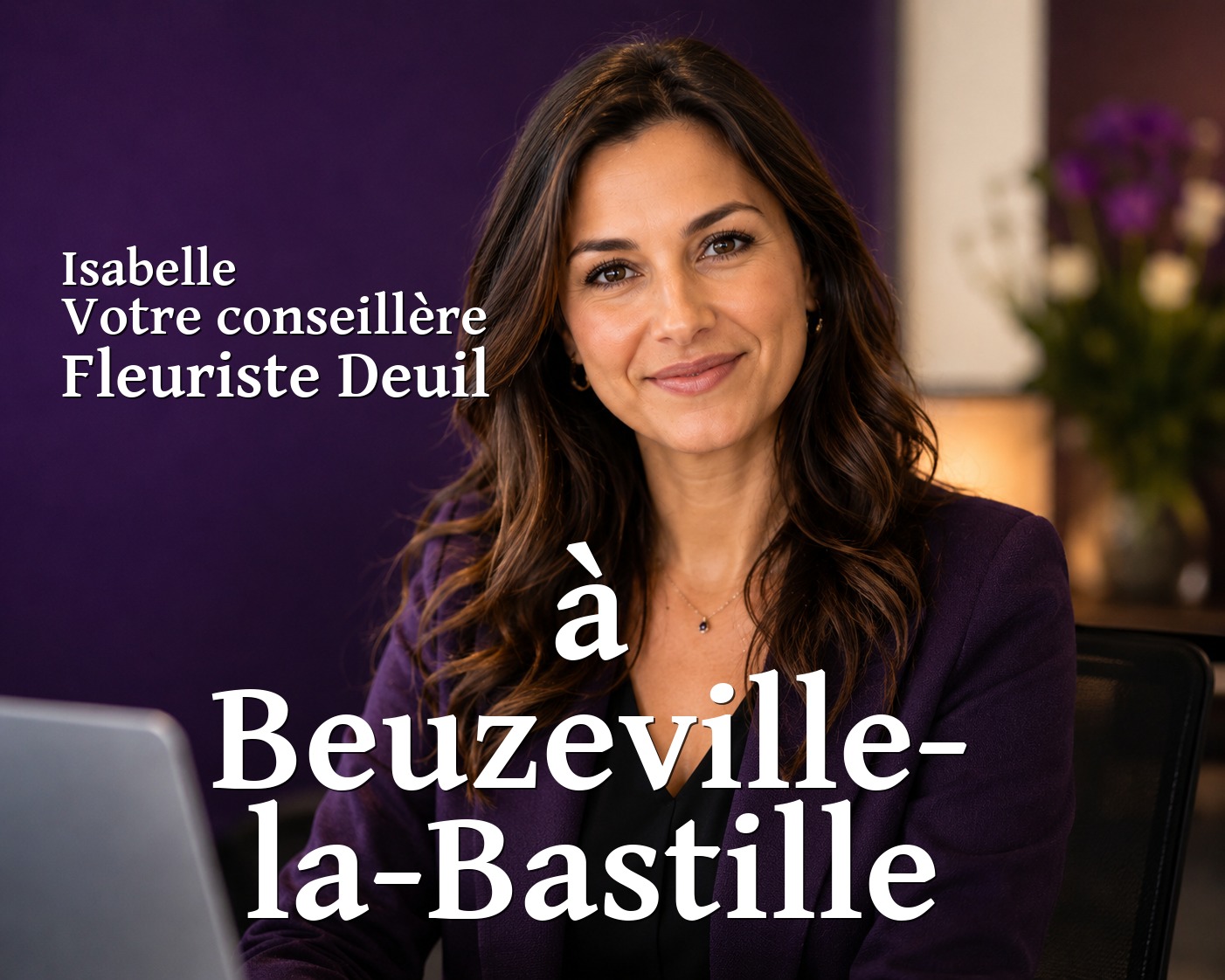 Isabelle, votre conseillère Fleuriste Deuil à Beuzeville-la-Bastille