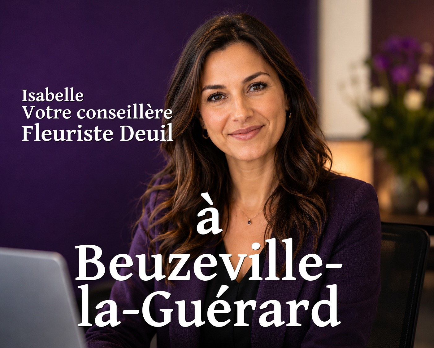 Isabelle, votre conseillère Fleuriste Deuil à Beuzeville-la-Guérard