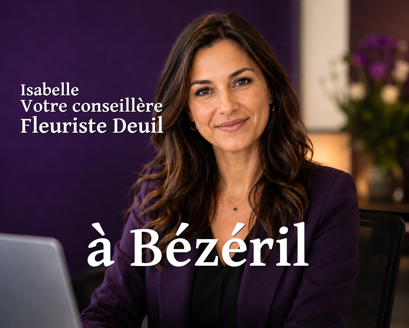 Isabelle, votre conseillère Fleuriste Deuil à Bézéril