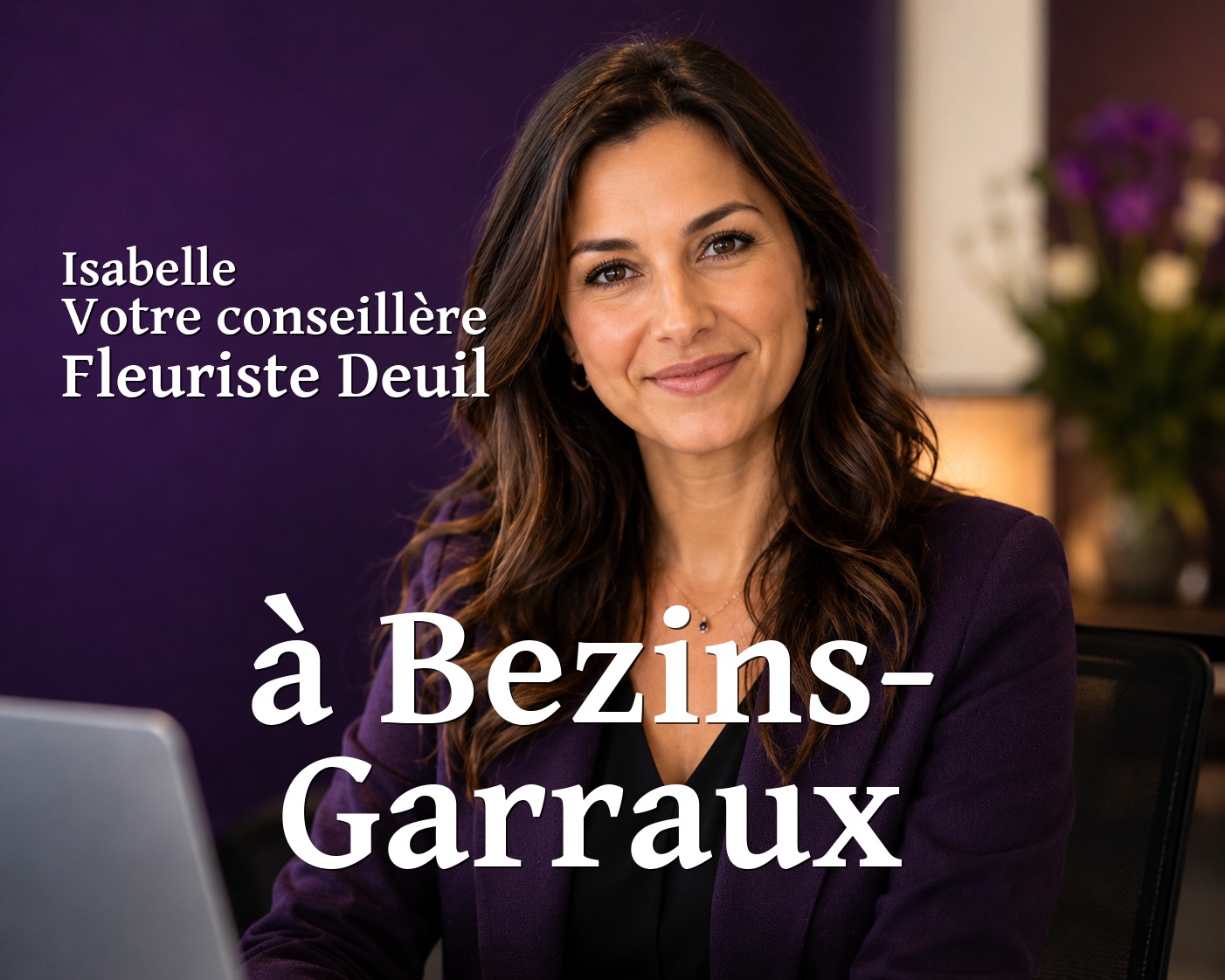 Isabelle, votre conseillère Fleuriste Deuil à Bezins-Garraux