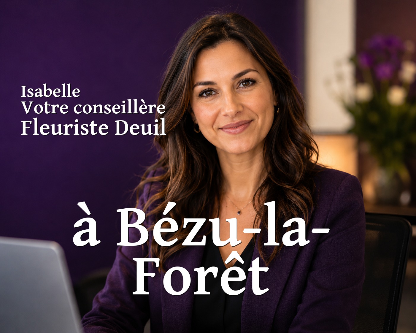 Isabelle, votre conseillère Fleuriste Deuil à Bézu-la-Forêt