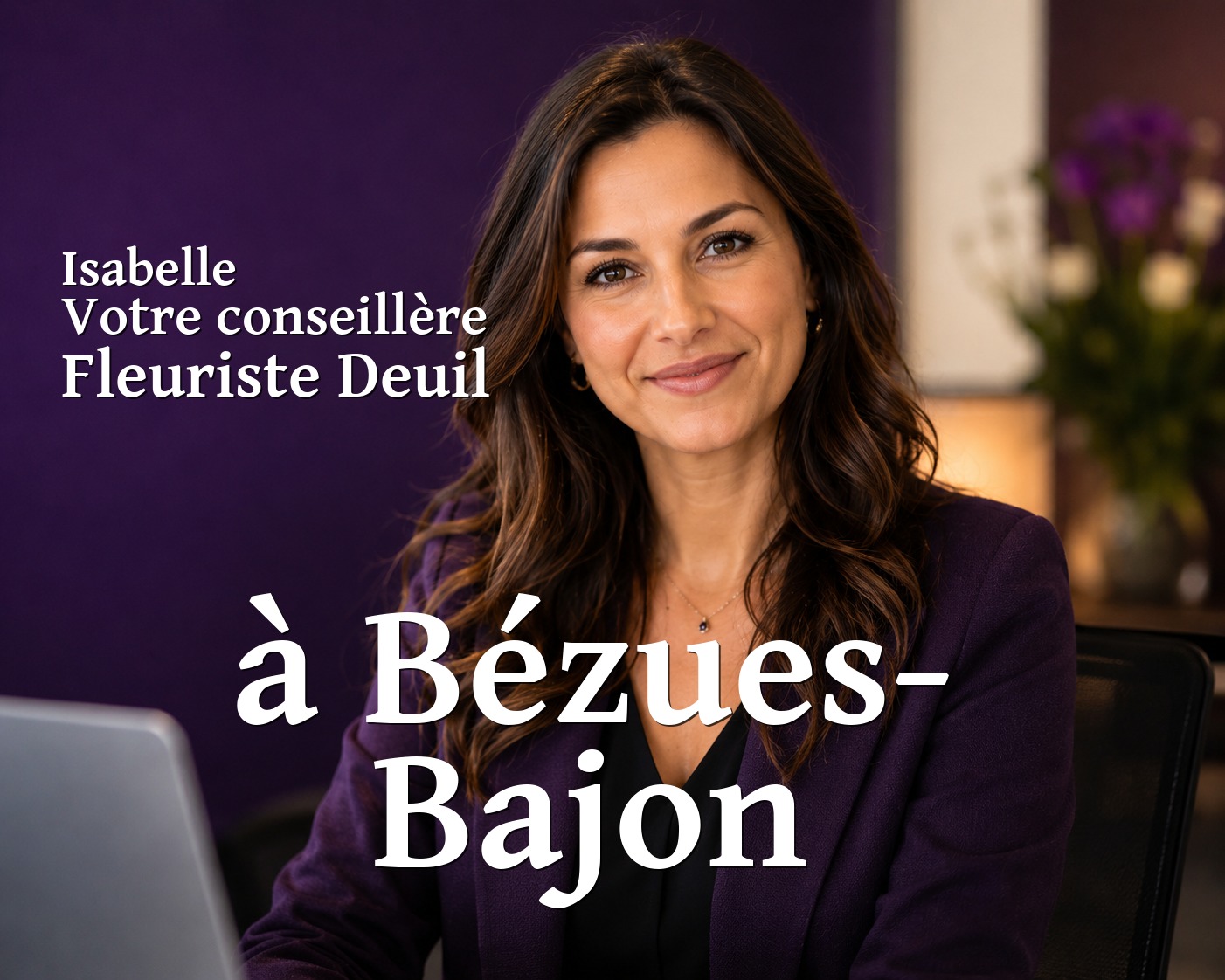 Isabelle, votre conseillère Fleuriste Deuil à Bézues-Bajon