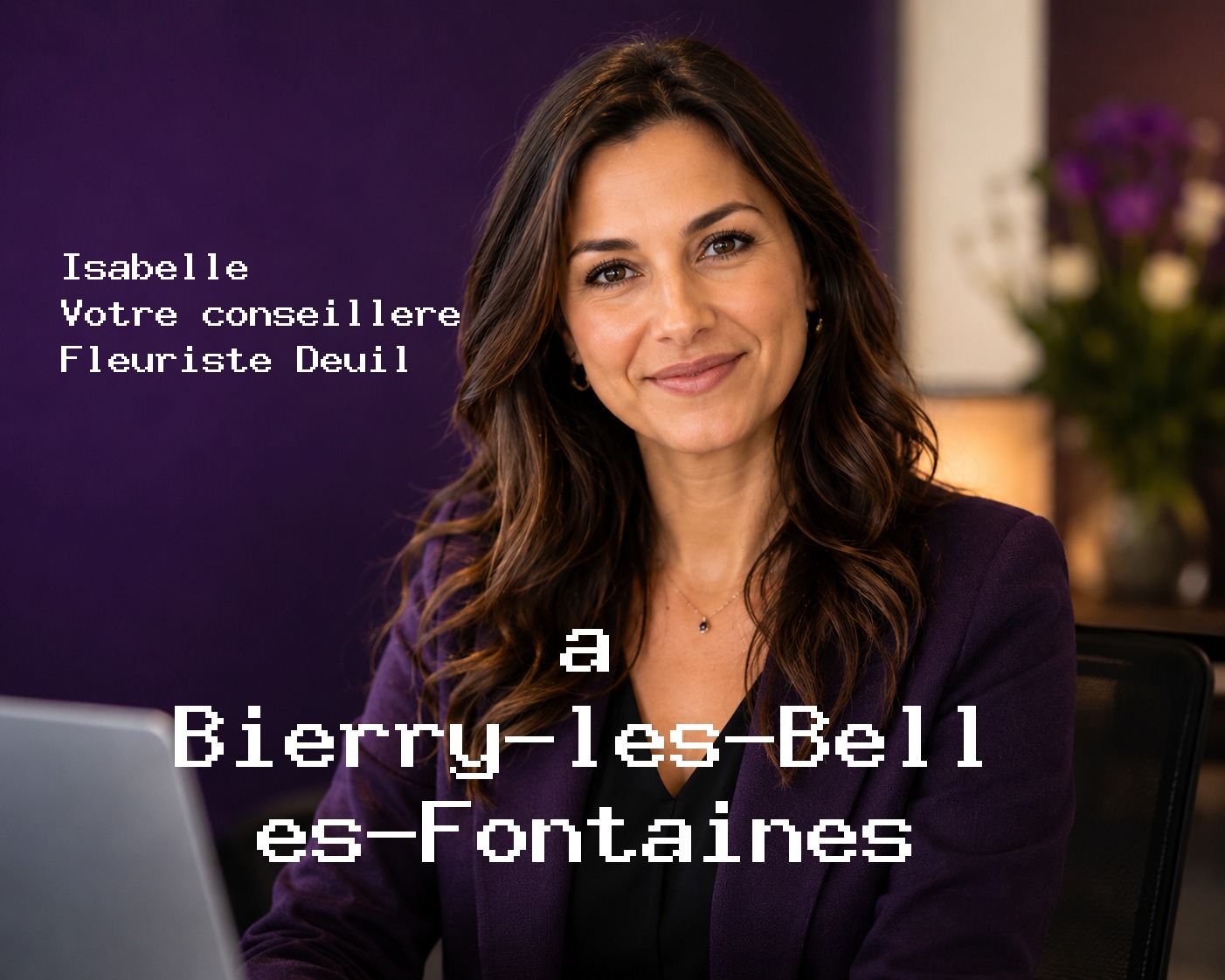 Isabelle, votre conseillère Fleuriste Deuil à Bierry-les-Belles-Fontaines