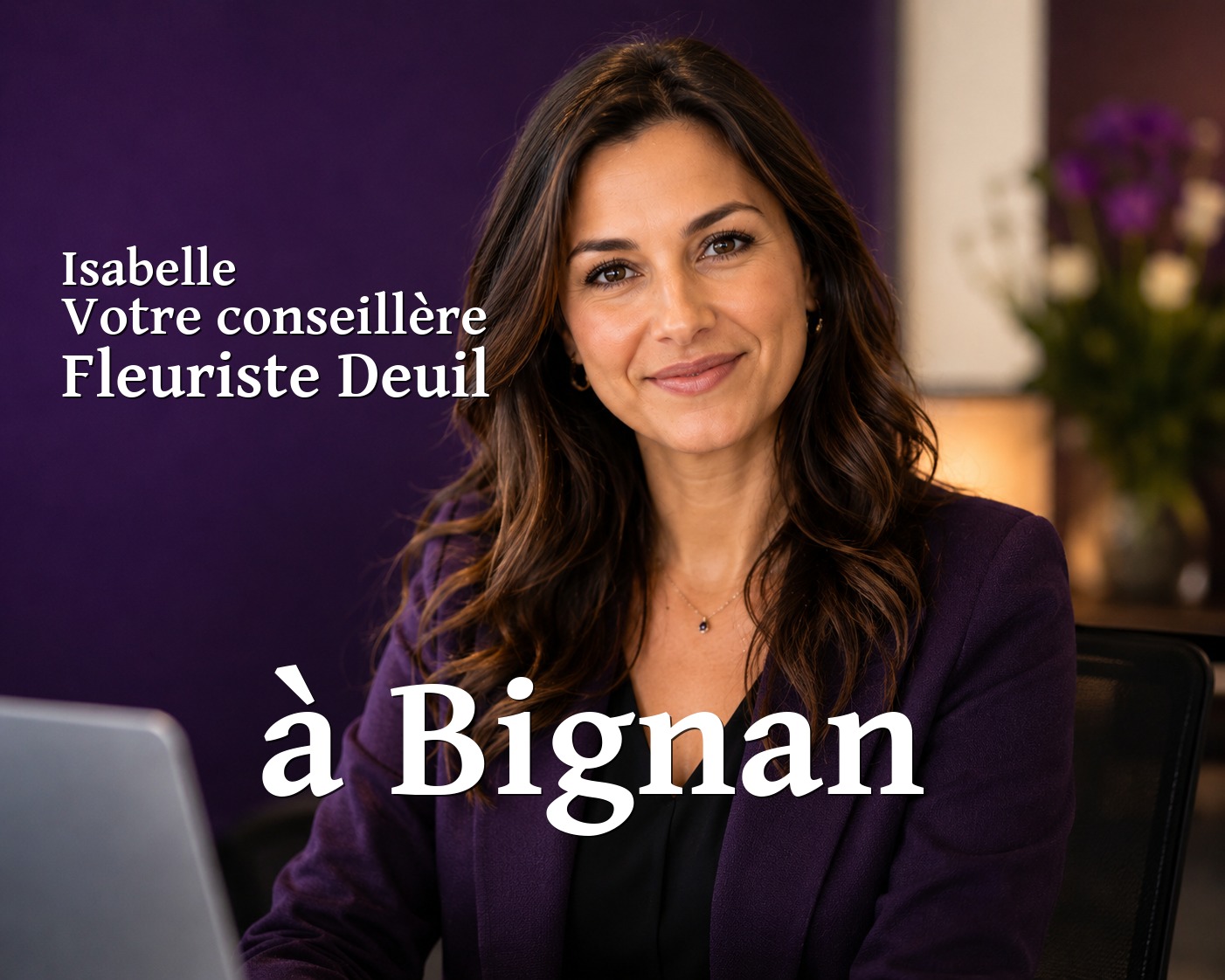 Isabelle, votre conseillère Fleuriste Deuil à Bignan