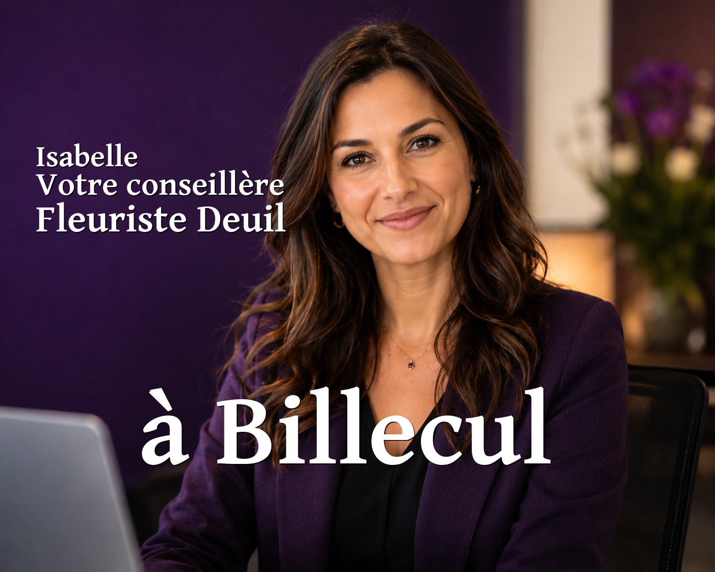 Isabelle, votre conseillère Fleuriste Deuil à Billecul