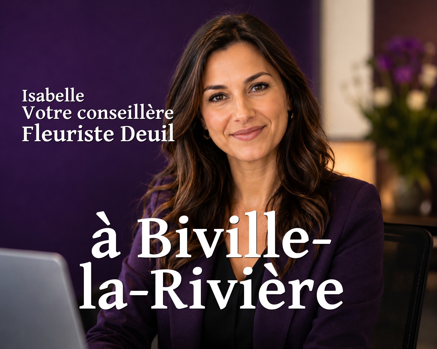 Isabelle, votre conseillère Fleuriste Deuil à Biville-la-Rivière