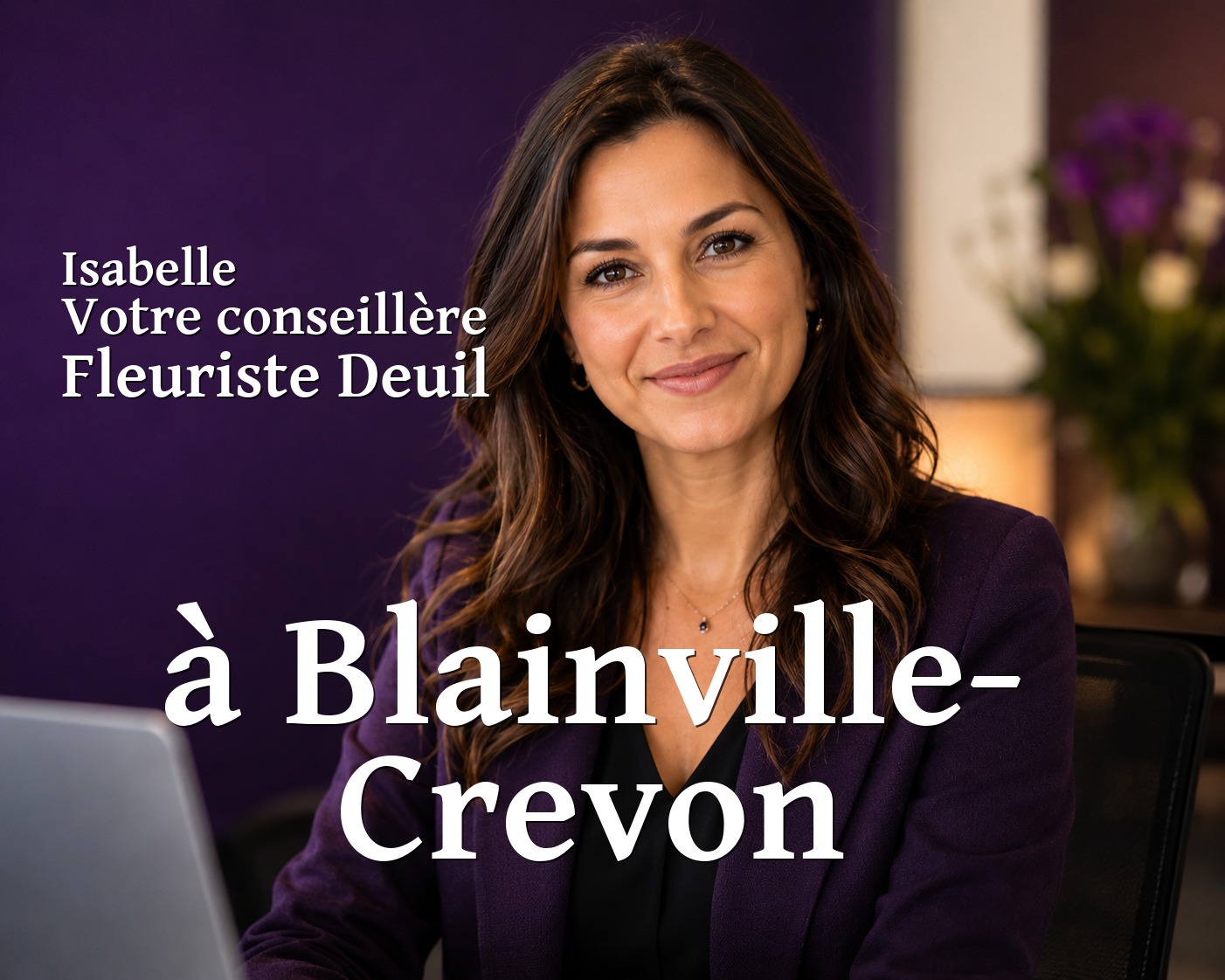 Isabelle, votre conseillère Fleuriste Deuil à Blainville-Crevon