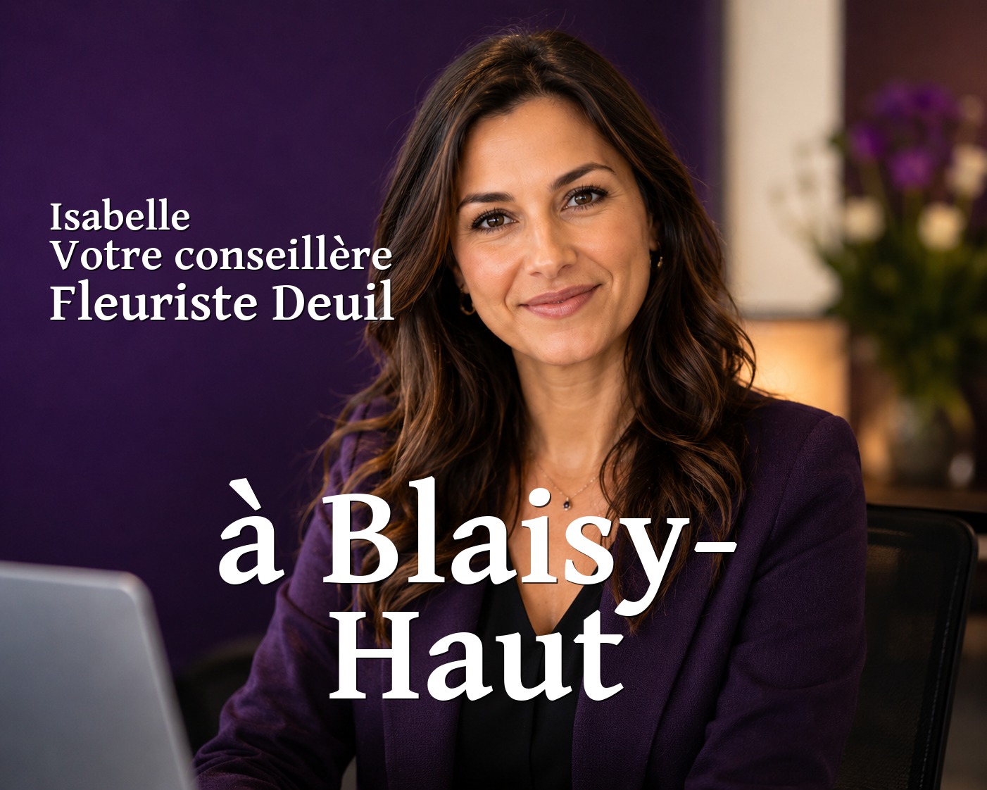 Isabelle, votre conseillère Fleuriste Deuil à Blaisy-Haut