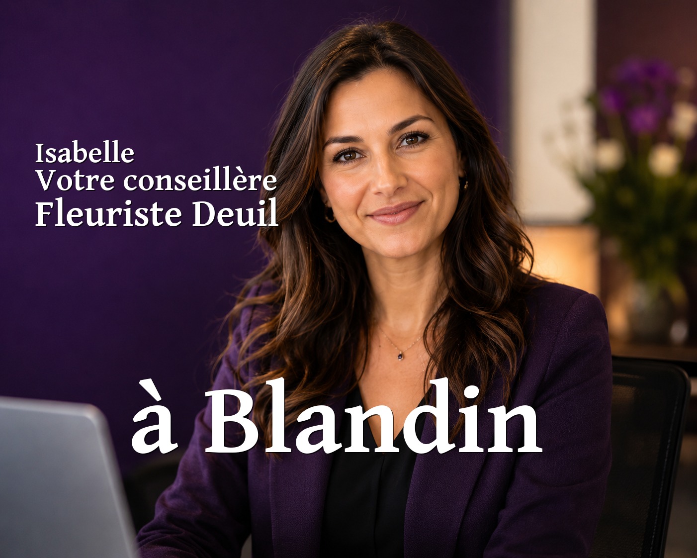 Isabelle, votre conseillère Fleuriste Deuil à Blandin