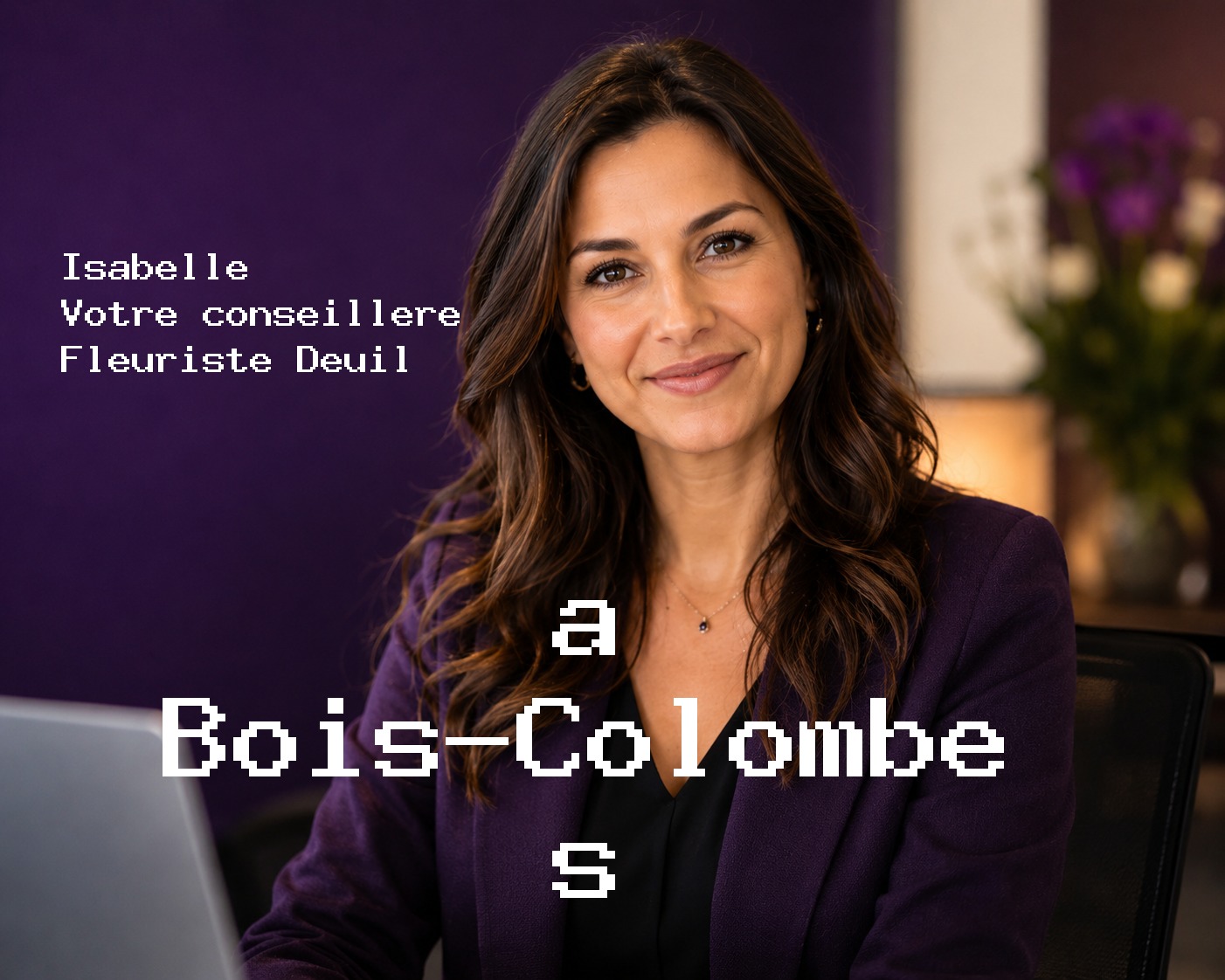 Isabelle, votre conseillère Fleuriste Deuil à Bois-Colombes