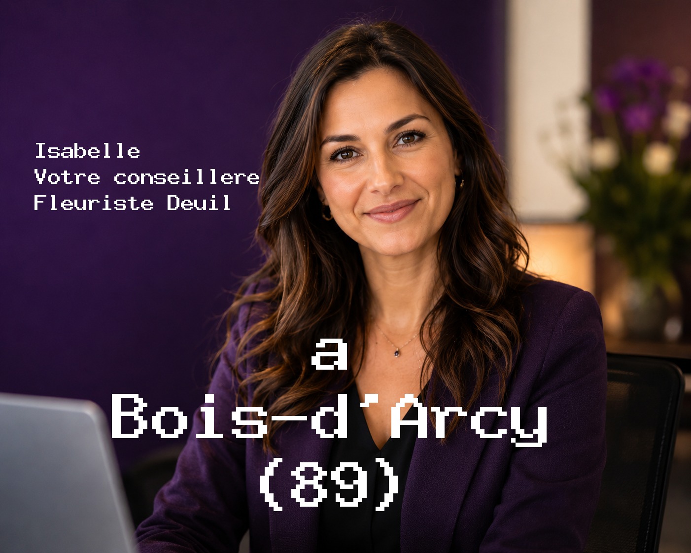 Isabelle, votre conseillère Fleuriste Deuil à Bois-d'Arcy (89)