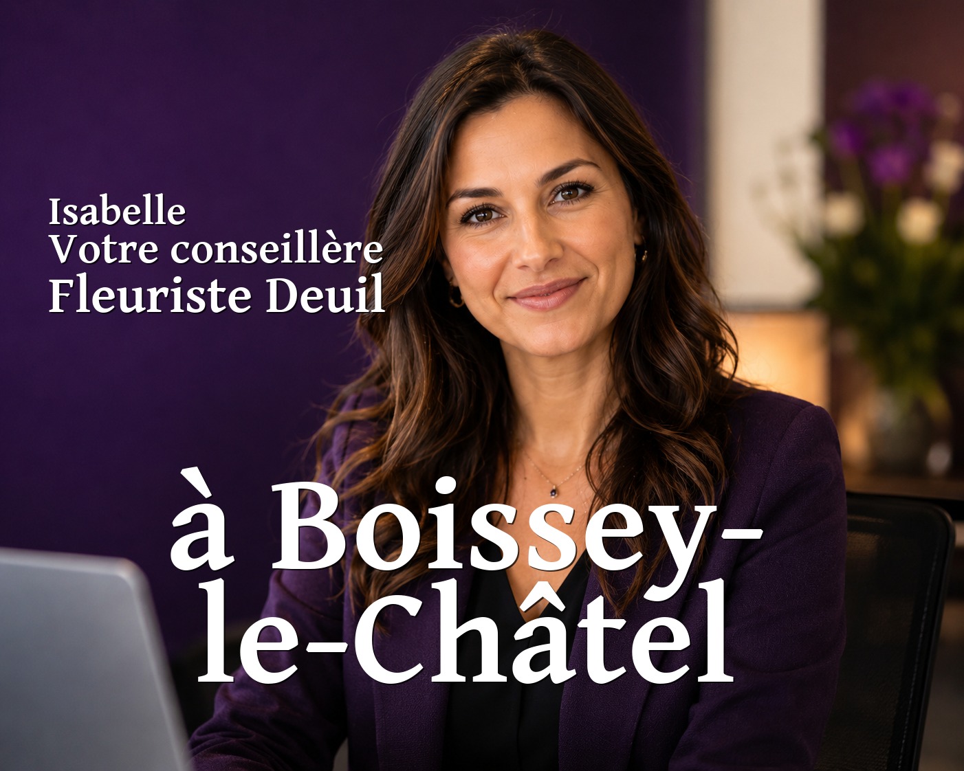 Isabelle, votre conseillère Fleuriste Deuil à Boissey-le-Châtel