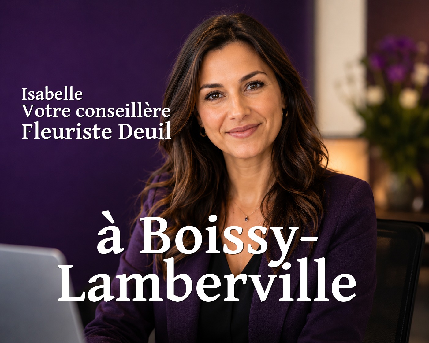 Isabelle, votre conseillère Fleuriste Deuil à Boissy-Lamberville