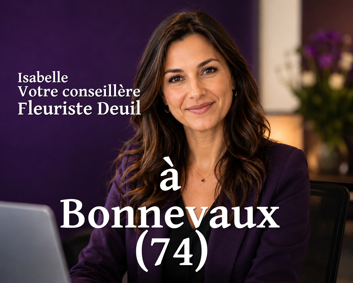 Isabelle, votre conseillère Fleuriste Deuil à Bonnevaux (74)