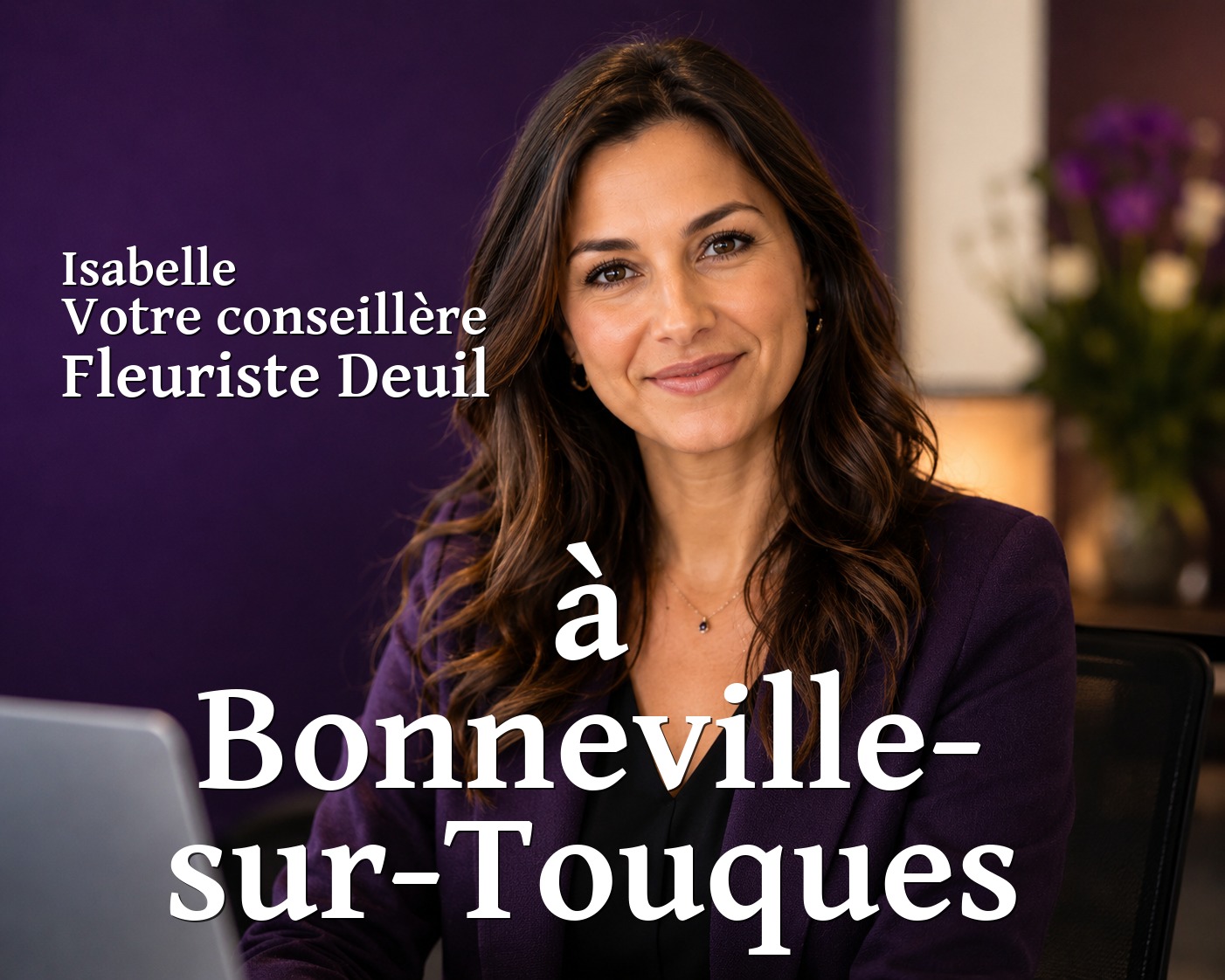Isabelle, votre conseillère Fleuriste Deuil à Bonneville-sur-Touques