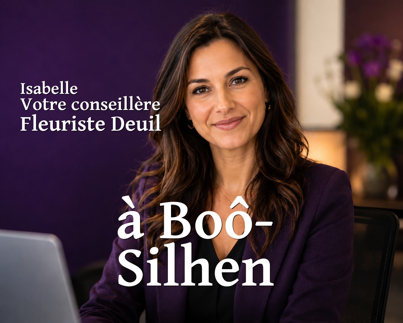 Isabelle, votre conseillère Fleuriste Deuil à Boô-Silhen