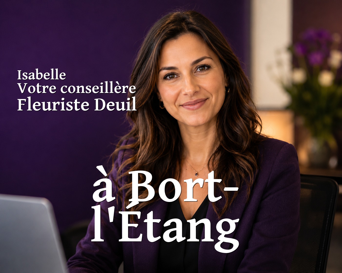 Isabelle, votre conseillère Fleuriste Deuil à Bort-l'Étang