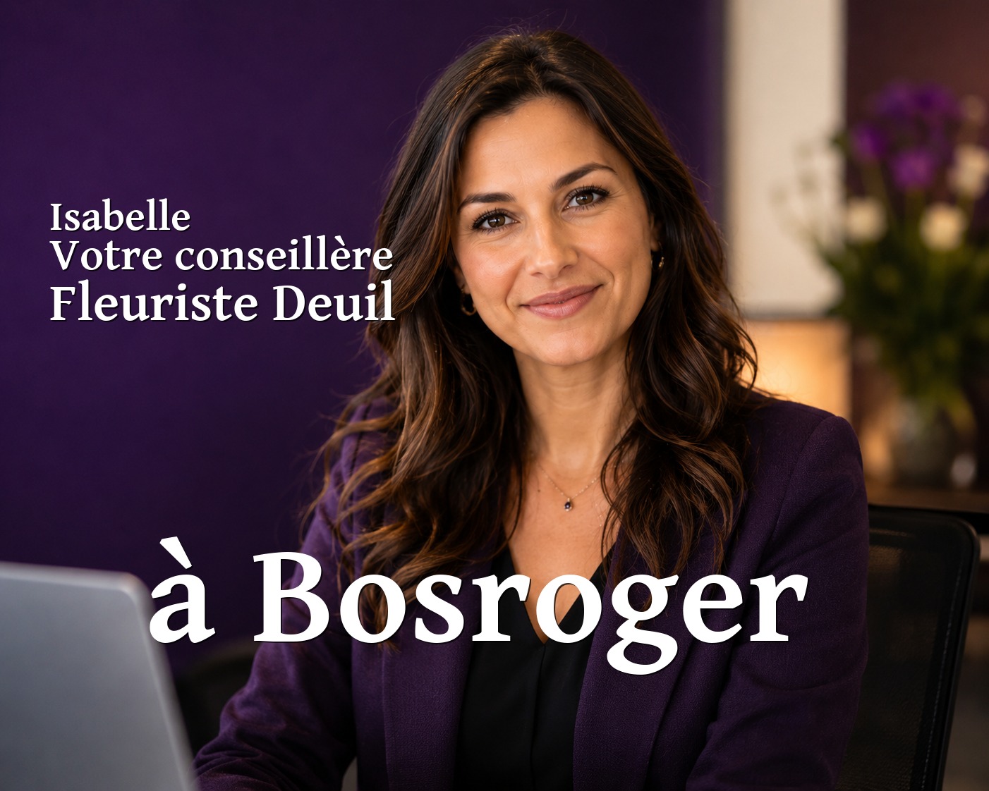 Isabelle, votre conseillère Fleuriste Deuil à Bosroger