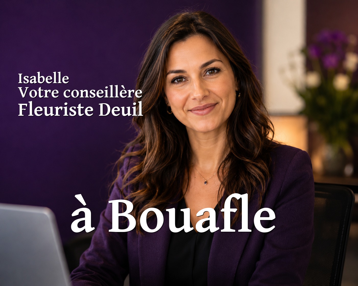 Isabelle, votre conseillère Fleuriste Deuil à Bouafle