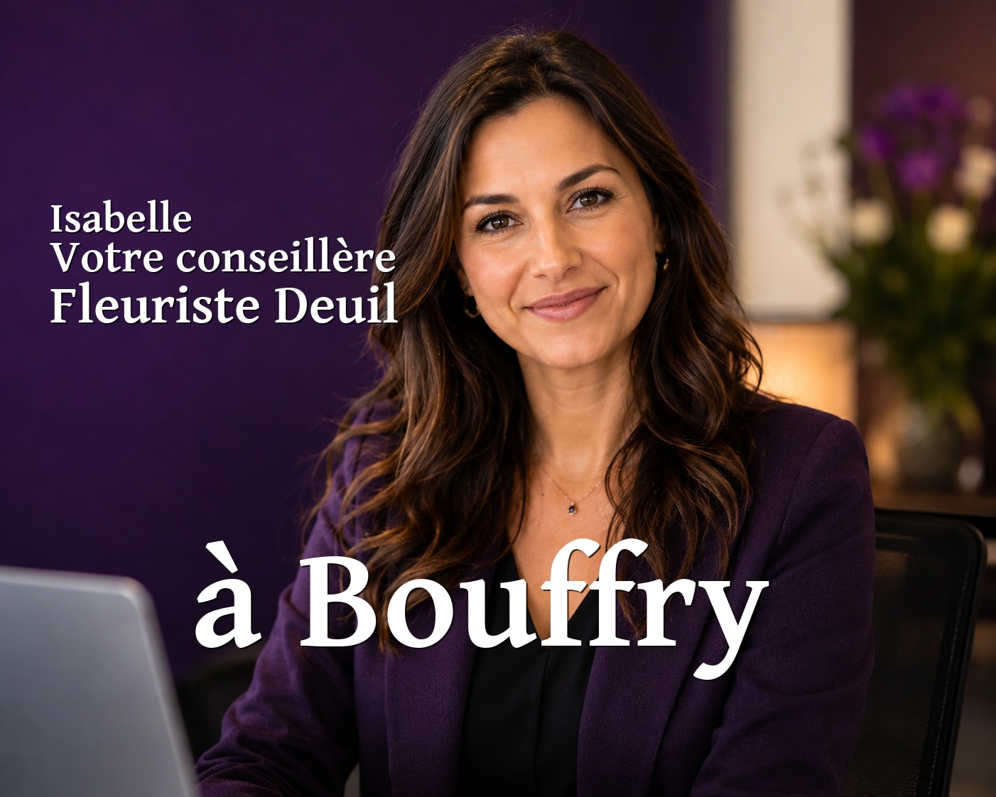 Isabelle, votre conseillère Fleuriste Deuil à Bouffry