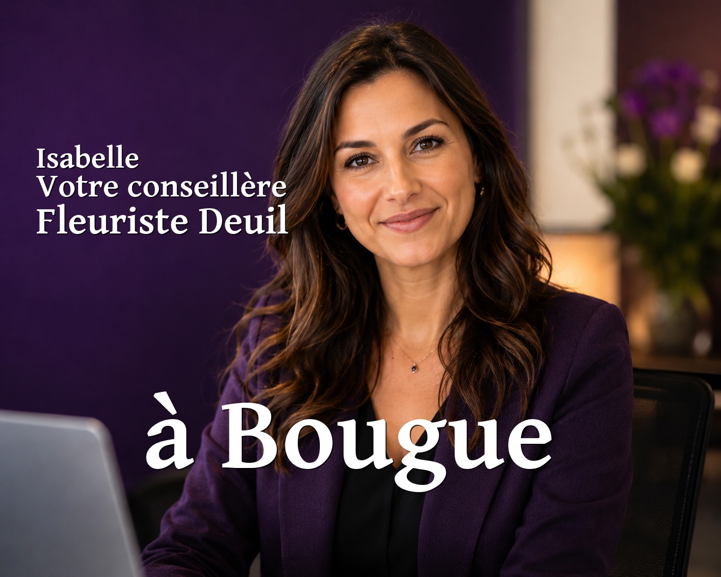 Isabelle, votre conseillère Fleuriste Deuil à Bougue