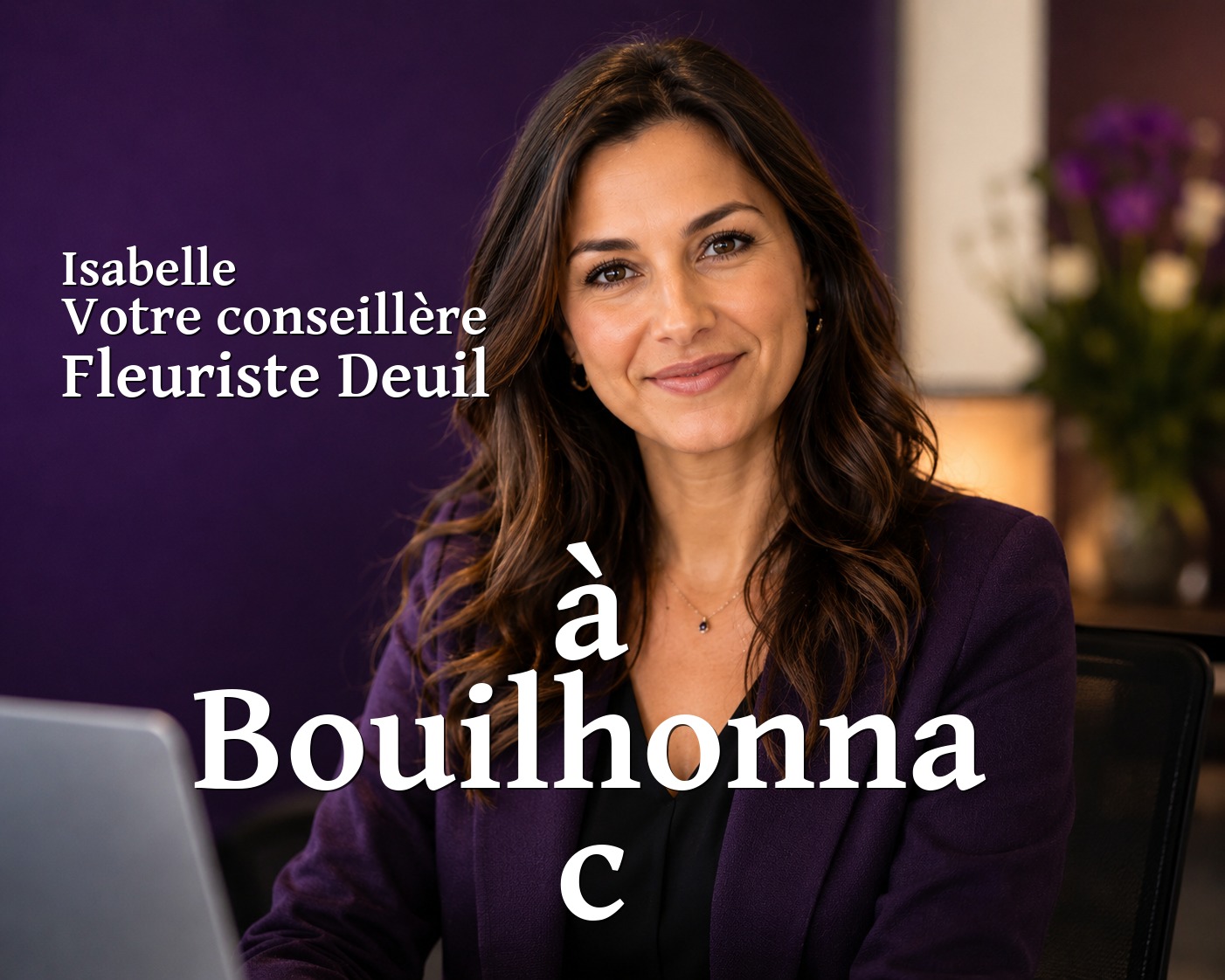 Isabelle, votre conseillère Fleuriste Deuil à Bouilhonnac